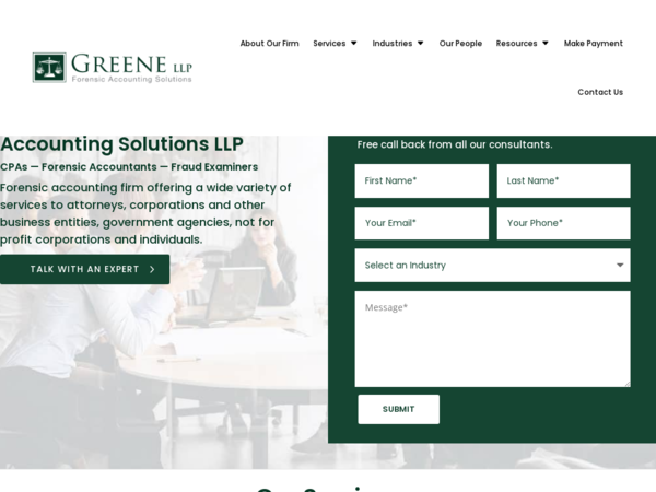 Greene Forensic Accounting Solutions