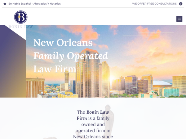 Bonin Law Firm