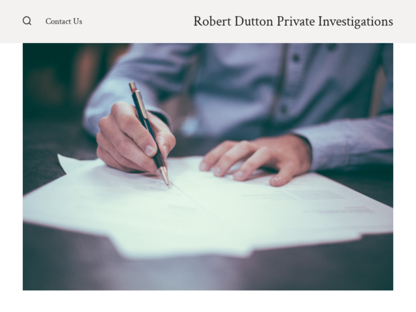 Robert Dutton Investigative