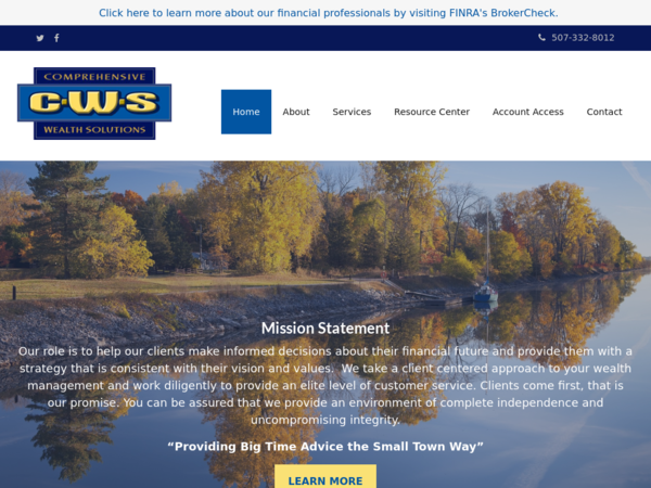 Comprehensive Wealth Solutions: Cook Jake
