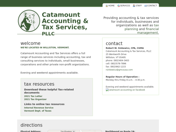 Catamount Accounting & Tax Services