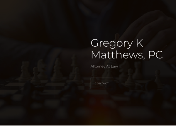 Gregory K Matthews