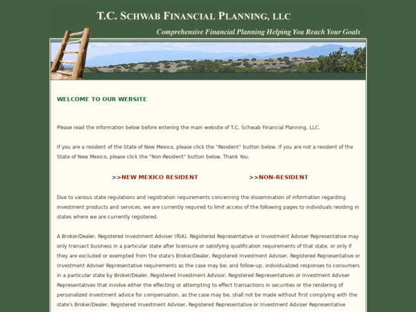 T.c.schwab Financial Planning