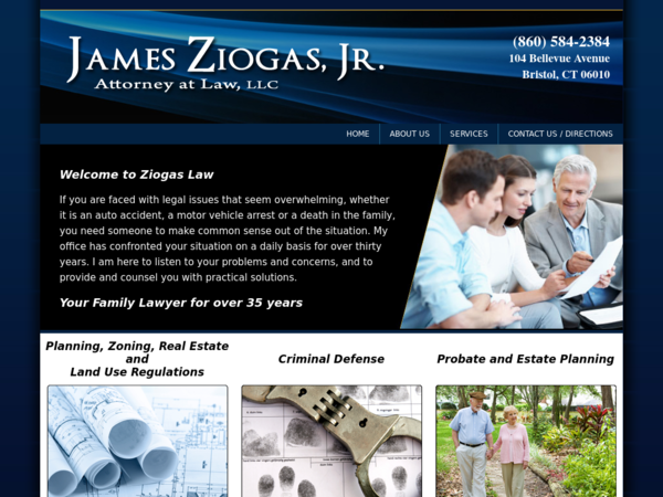 James Ziogas, Jr. Attorney at Law