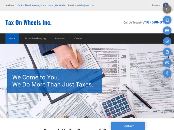 Tax on Wheels - Business Tax Preparation Service Staten Island