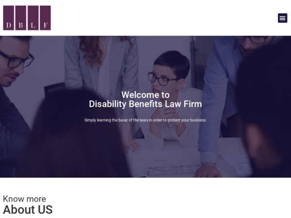 Disability Benefits Law Firm