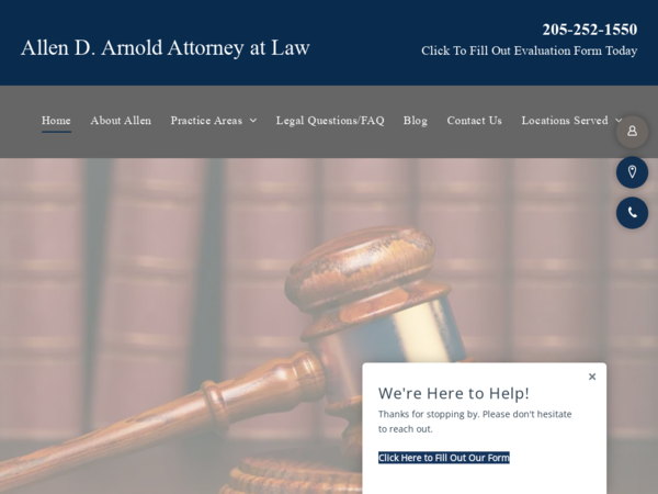 Allen D. Arnold - Attorney at Law