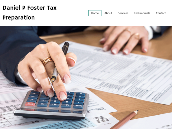 Daniel P Foster Tax Preparation