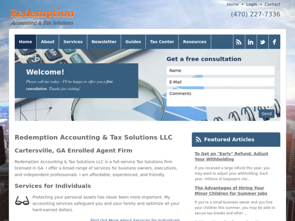 Redemption Accounting & Tax Solutions