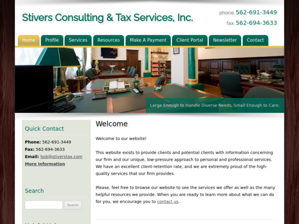 Stivers Consulting & Tax Services Inc.