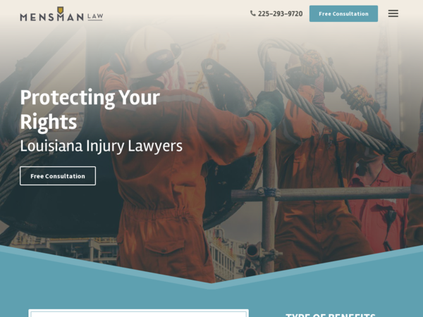 Mensman Law :: Louisiana Injury Lawyers