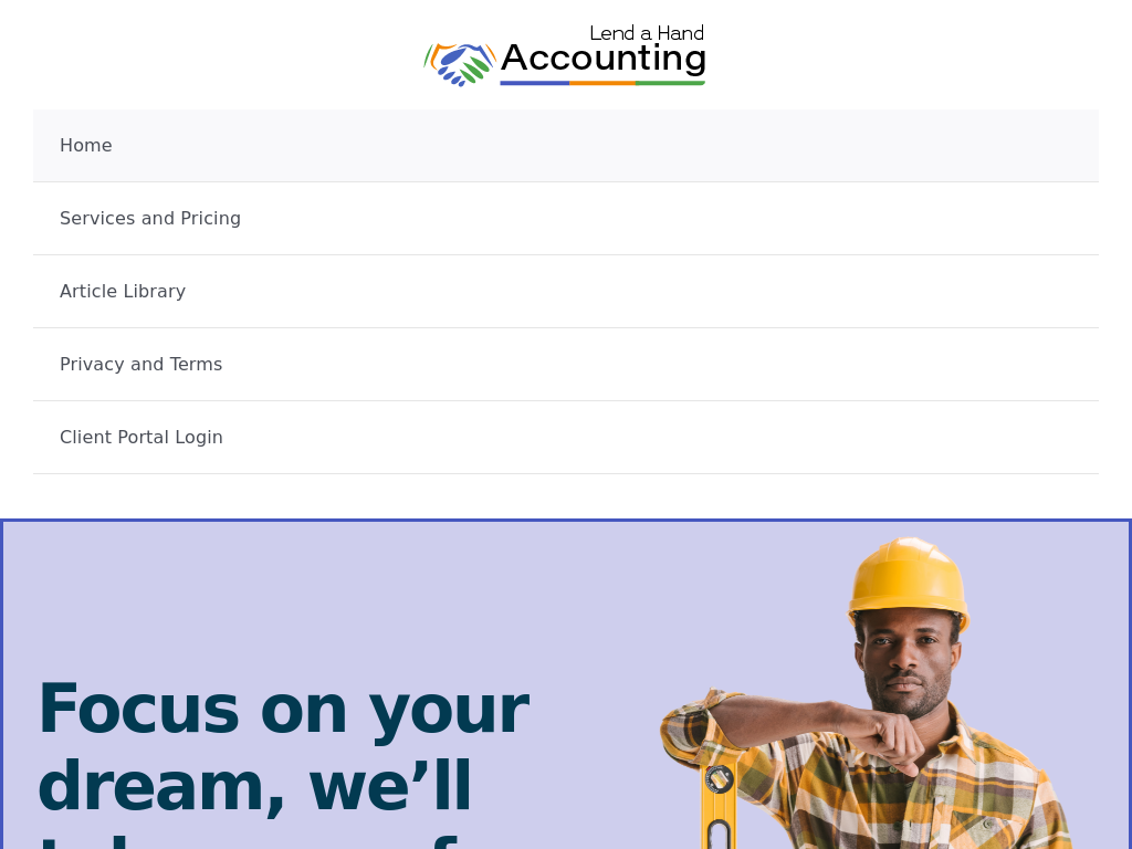 Lend A Hand Accounting