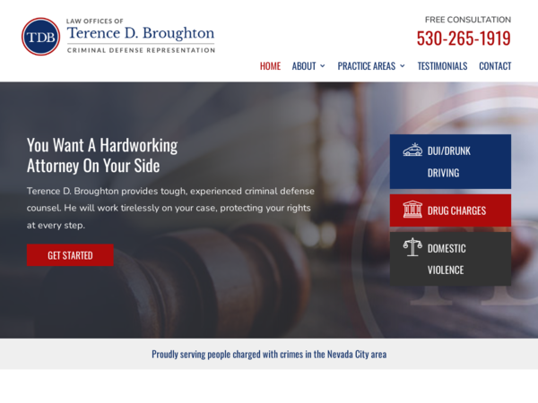 Broughton Law Offices: Terence D. Broughton