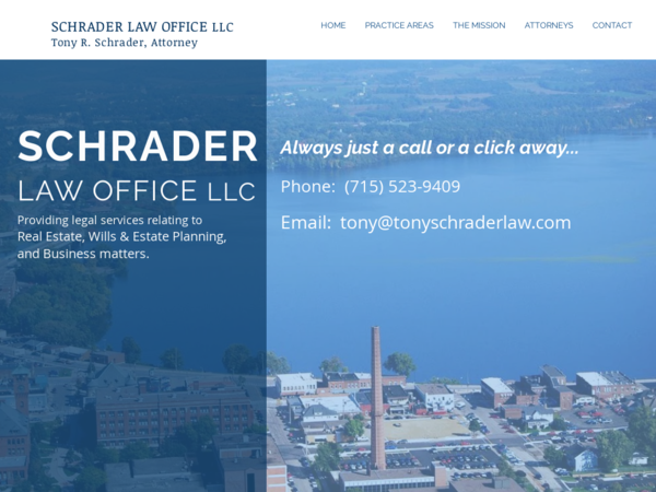 Tony R. Schrader, Attorney