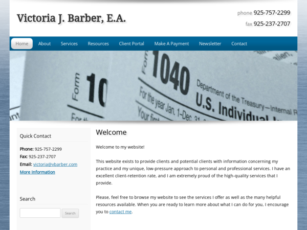 Barber, Victoria J EA