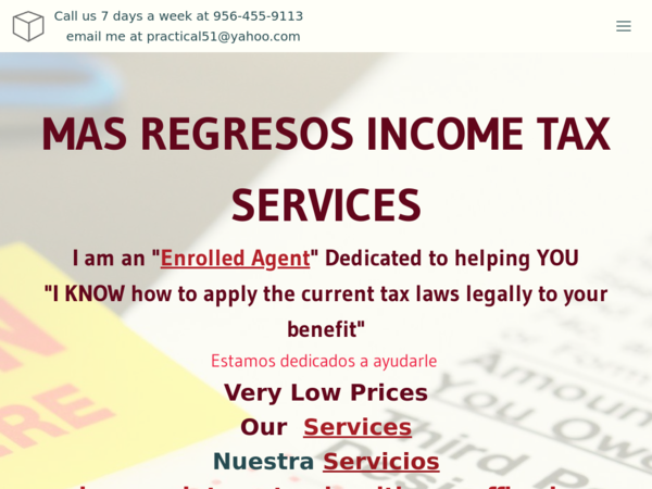 Mas Regreso Tax Services Brownsville