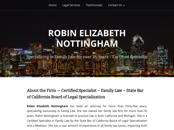 Robin E Nottingham