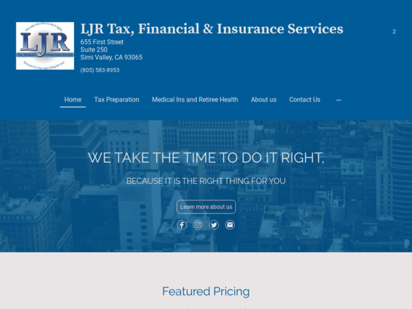 LJR Tax, Financial and Insurance Services