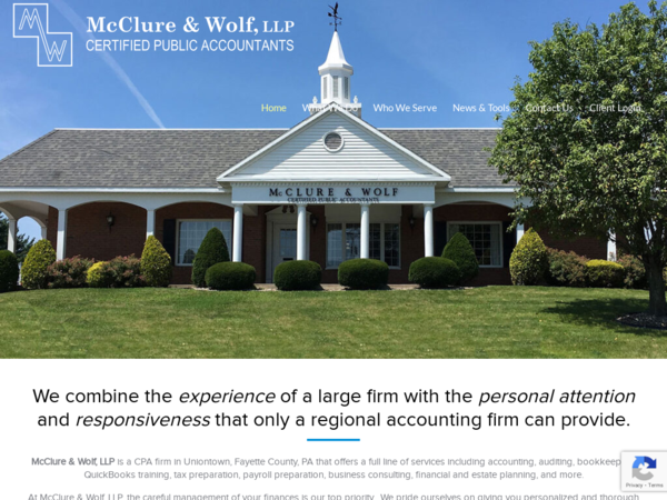 McClure & Wolf: Gregg IV Clayton E CPA