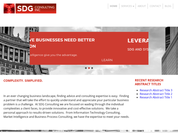 SDG Consulting