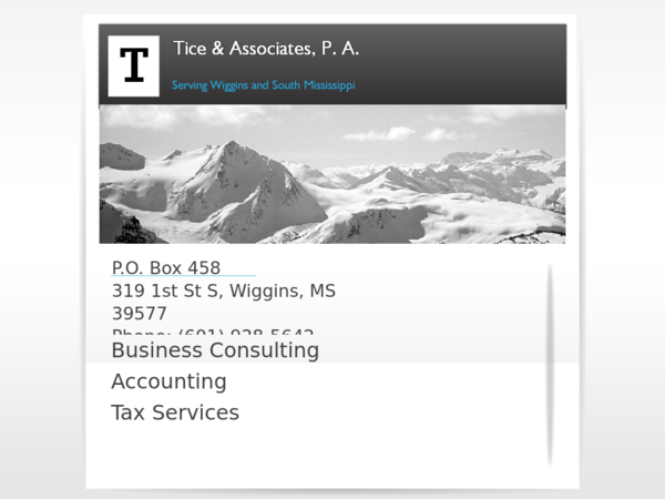 Tice & Associates, P. A.