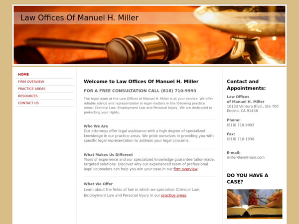 Law Offices of Manuel H. Miller