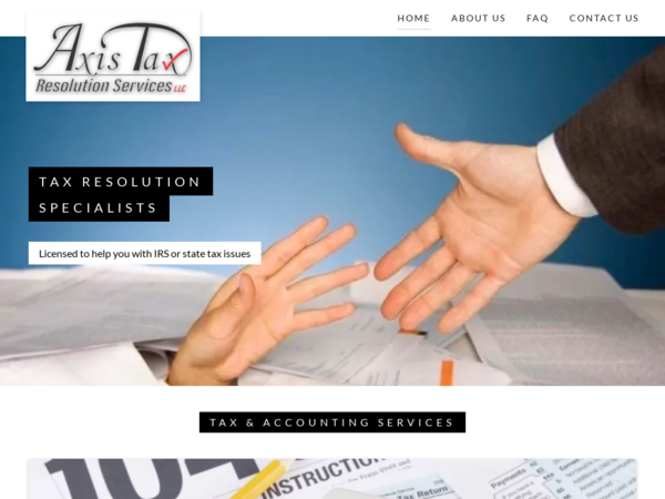 Axis Tax Resolution & Accounting