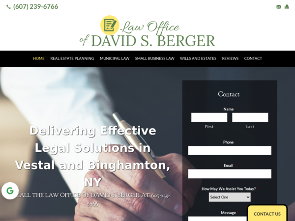 David Berger Atty At Law