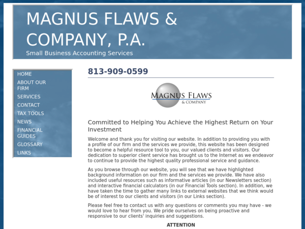 Magnus Flaws & Company