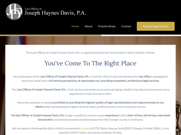 Laws Offices Of Joseph Haynes Davis