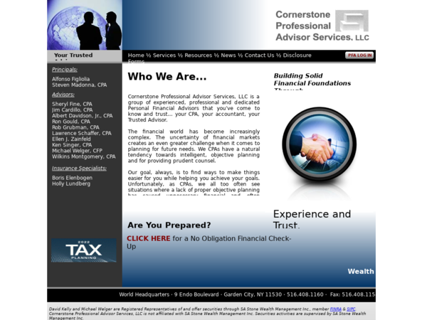 Cornerstone Professional Advsr