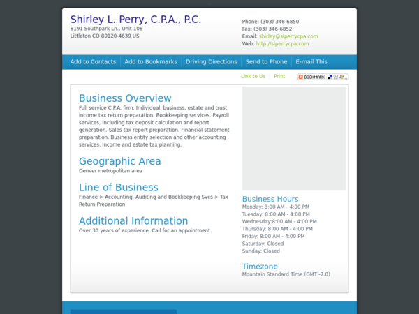 Perry Shirley L CPA