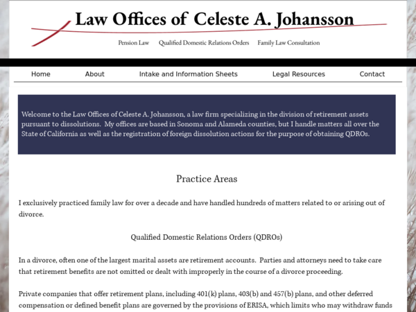 Law Offices of Celeste A. Johansson