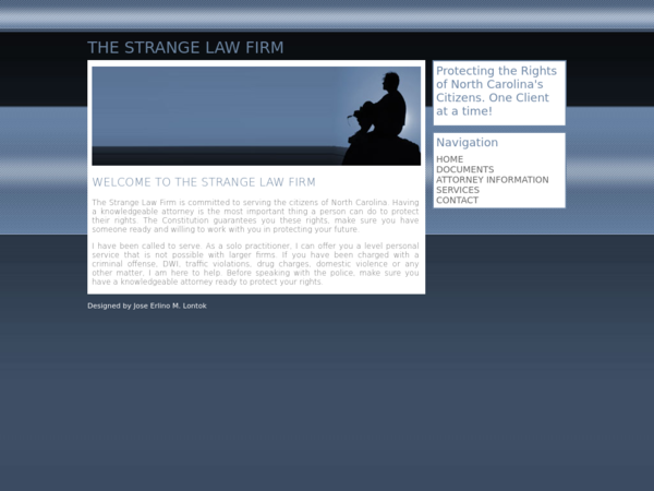 The Strange Law Firm
