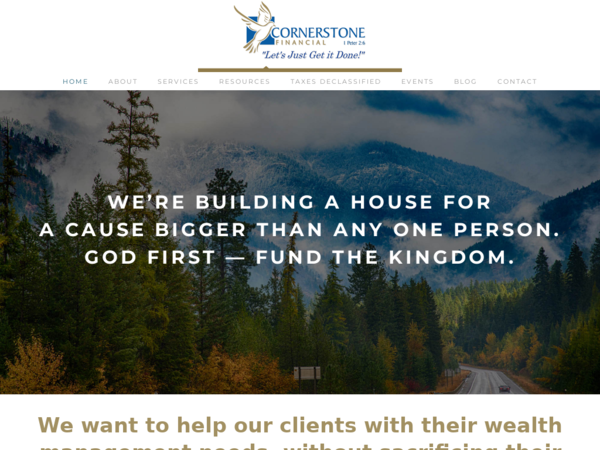 Cornerstone Financial Associates
