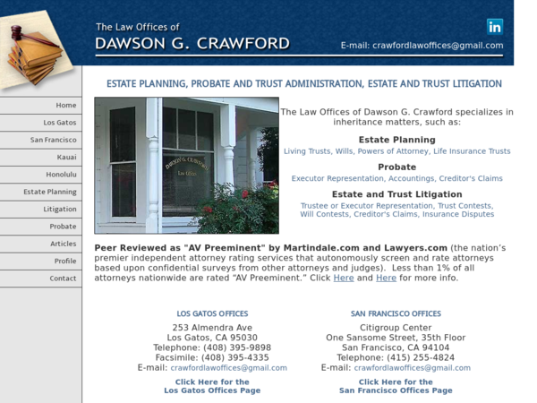 Dawson G Crawford Law Office