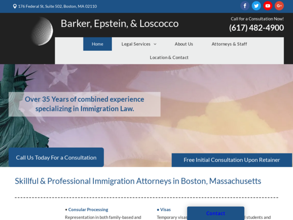 Barker Epstein & Loscocco: John J. Loscocco