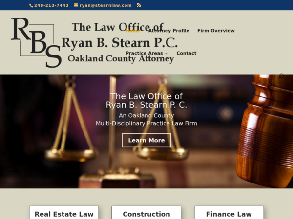 THE LAW Office OF Ryan B. Stearn