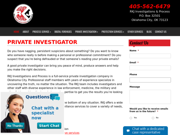 RKJ Private Investigators & Process Server