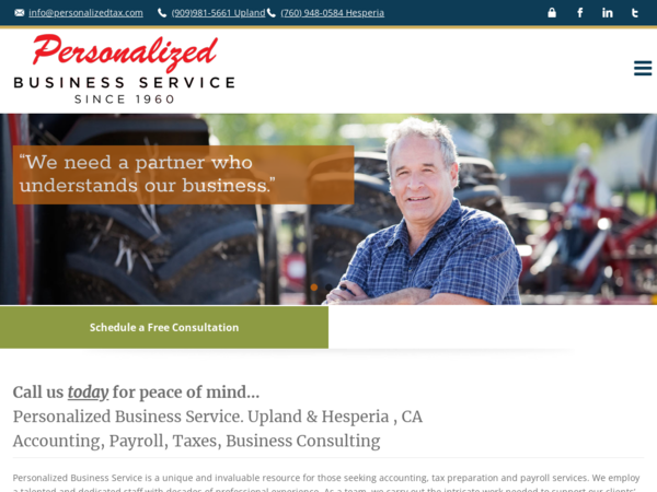 Personalized Business Service Hesperia