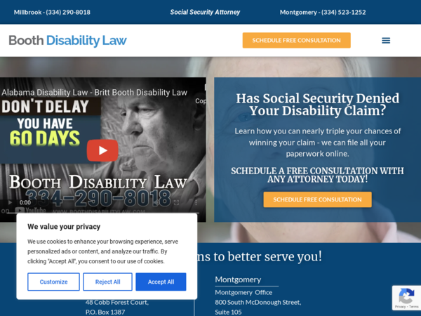 Booth Disability Law