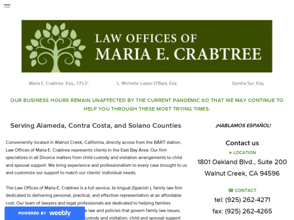 Law Offices of Maria E. Crabtree
