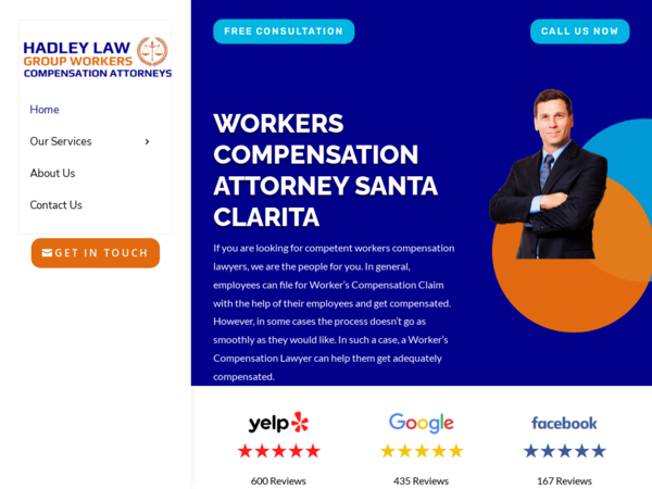 Hadley Law Group Workers Compensation Attorneys | Abogado Laboral