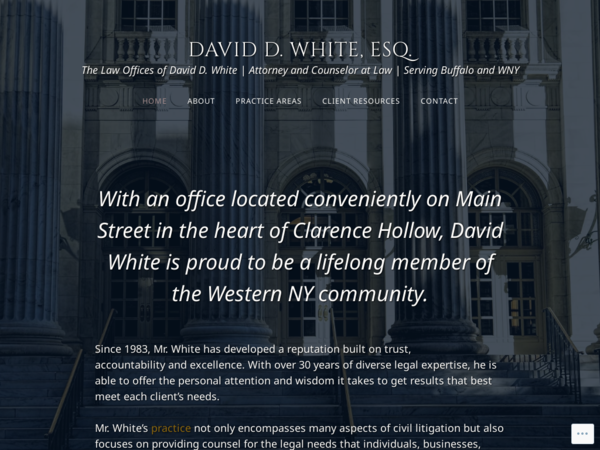David D. White, Attorney at Law