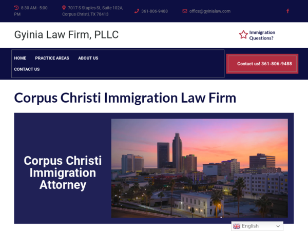 Gyinia Law Firm - Immigration Attorney