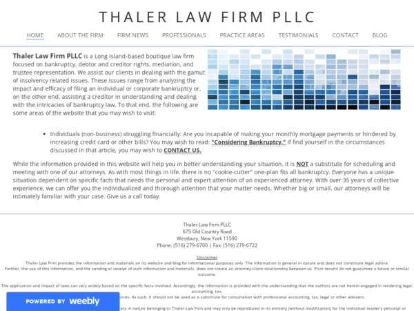 Thaler Law Firm