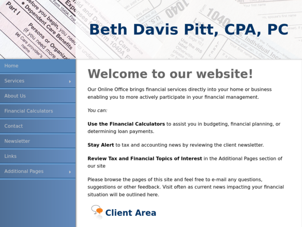 Beth Davis Pitt, CPA