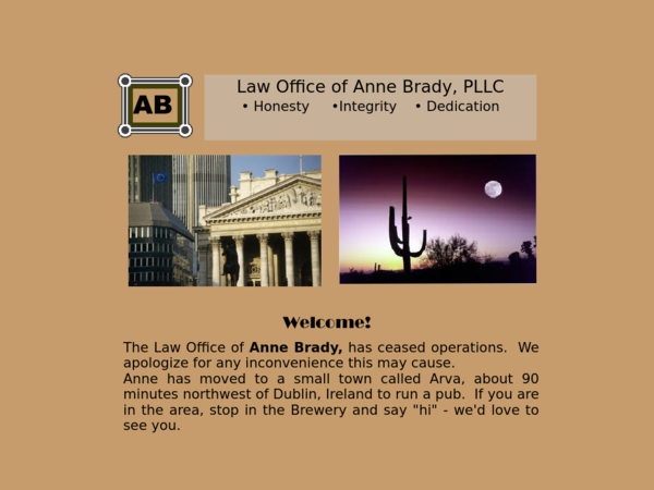 Anne Brady, Attorney