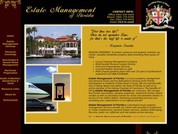 Estate Management of Florida