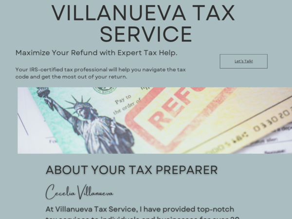 Villanueva Tax Service